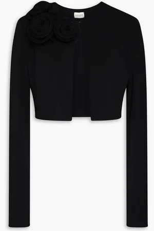 MAGDA BUTRYM Cropped stretch-jersey cardigan - - FR 34