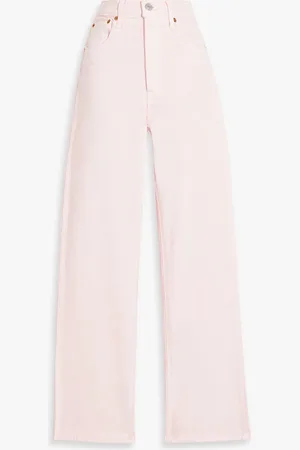 RE/DONE 90s high-rise straight-leg jeans - Pink - 27