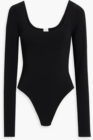 RE/DONE Stretch-cotton jersey bodysuit - - XL