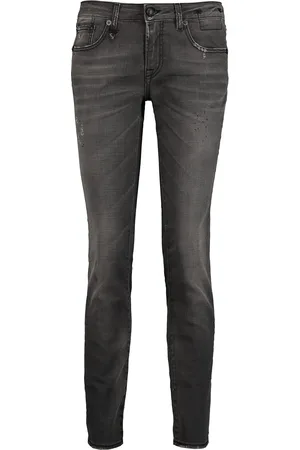 R13 Kate mid-rise distressed skinny jeans - - 28