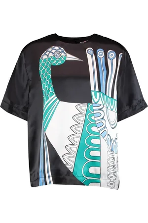 Msgm Printed satin top - - IT 40