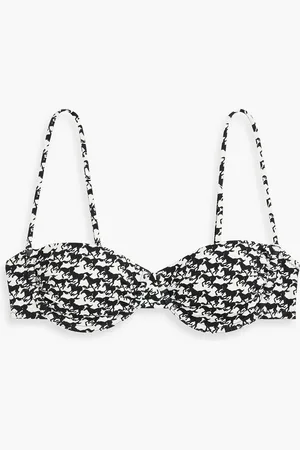 Solid The Miranda printed underwired bikini top - - M