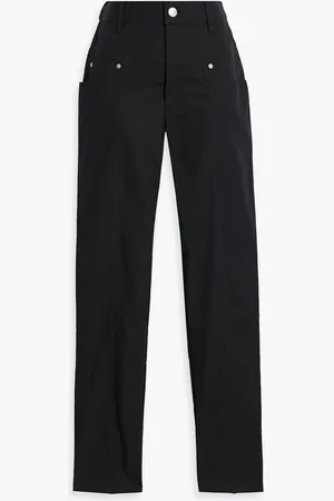 Isabel Marant Lorrick cotton slim-leg pants - - FR 36