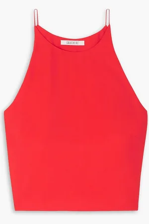 Gauchere Cropped twill camisole - - FR 40