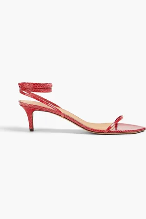 Isabel Marant Aridee snake-effect leather sandals - - EU 40