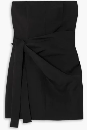 GAUGE81 Natal draped grain de poudre mini dress - - DE 42