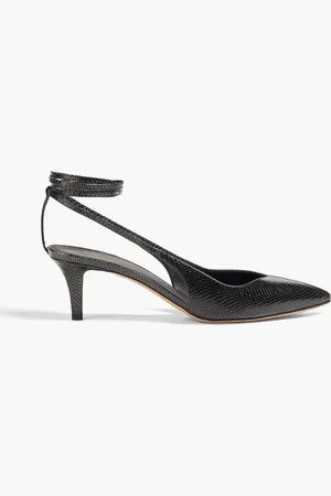 Isabel Marant Pesar snake-effect leather pumps - - EU 36