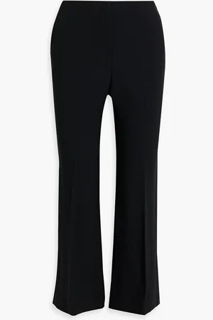 VERSACE Crepe flared pants - - IT 40