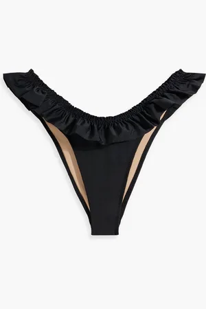 Alexander Wang Ruffled mid-rise bikini briefs - - XS