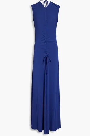 Paul Smith Ruched jersey maxi dress - Blue - S