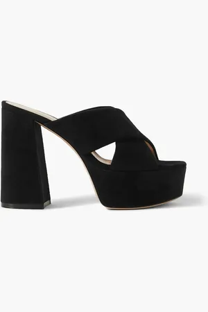 Gianvito Rossi 70 nubuck platform sandals - - EU 42