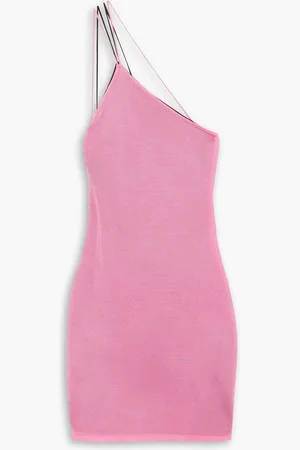GAUGE81 Sebeta one-shoulder knitted mini dress - - L