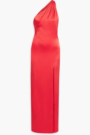 ALICE+OLIVIA Alice Olivia - Paulette one-shoulder satin-crepe gown - - US 12
