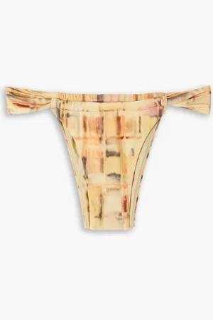 Cult Gaia Manon printed low-rise bikini briefs - - XL