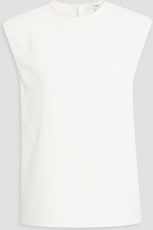 tibi Stretch-crepe tank - - XS