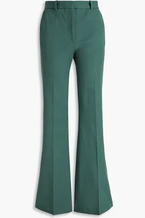 Joseph Tafira stretch-gabardine flared pants - Green - FR 40