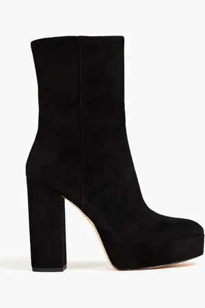 Stuart Weitzman Suede platform ankle boots - - EU 41.5