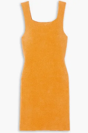 Patou Embroidered terry mini dress - - M