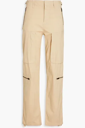 RAG&BONE Kai cotton-ripstop straight-leg pants - Neutral - US 6