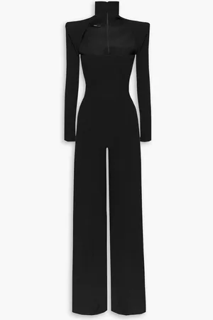 ALEX PERRY Morgan cutout crepe jumpsuit - - UK 6