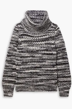 ZIMMERMANN Lyrical space-dyed wool-blend turtleneck sweater - - 3