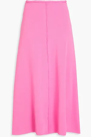 AJE Petal knitted midi skirt - - XXS