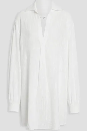 The Line By K Slub cotton shirt dress - - XS