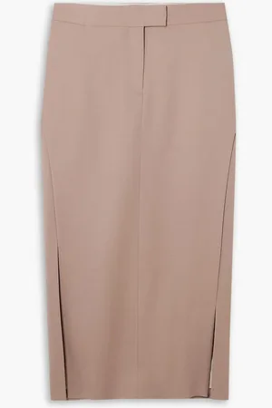 The Attico Wool midi skirt - Pink - IT 40