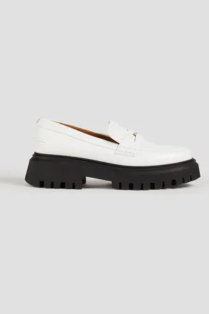 Maje Leather platform loafers - - EU 40