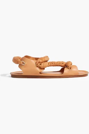 Jil Sander Braided leather sandals - Neutral - EU 37
