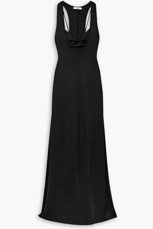 ET OCHS Marcela layered cutout stretch-satin jersey gown - - US 10