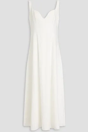 Mara Hoffman Perdita hemp midi dress - White - US 2