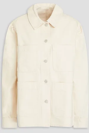 OFFICINE GENERALE Enola denim jacket - White - FR 42