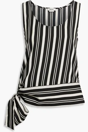Jason Wu Striped crepe top - - M