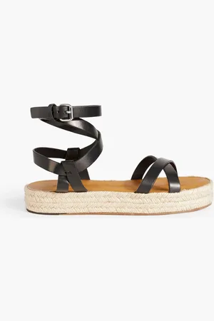Isabel Marant Melyz leather espadrille sandals - - EU 40