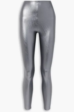 Commando Metallic faux leather leggings - Metallic - S