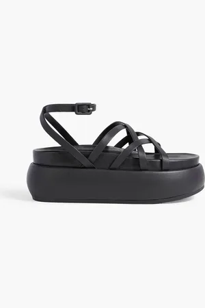 Simkhai Buster leather platform sandals - - EU 36