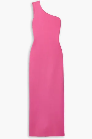 ADAM LIPPES One-shoulder draped knitted maxi dress - - S
