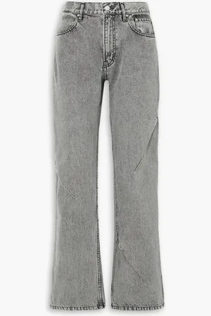 Gauchere Bleached high-rise straight-leg jeans - - FR 42