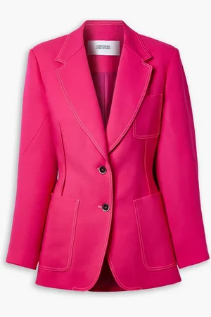 Christopher John Rogers Crepe blazer - Pink - US 2