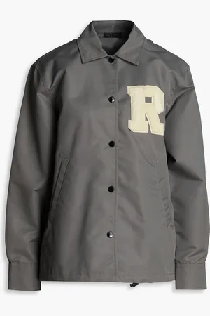 RAG&BONE Rand appliquéd shell jacket - Gray - S