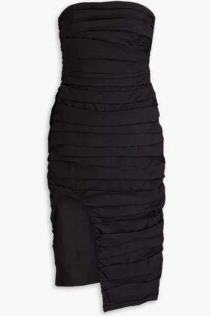 Zeynep Arcay Strapless ruched cotton dress - - US 2