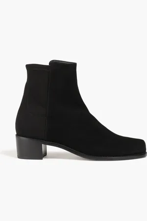 Stuart Weitzman Easyon Reserve microstretch and suede ankle boots - - EU 35.5