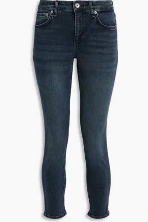 RAG&BONE Cate faded mid-rise skinny jeans - Blue - 24