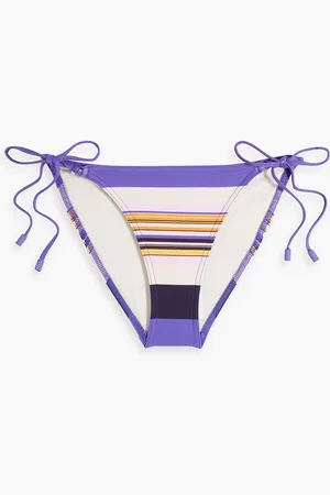 ZIMMERMANN Separates Sculpt striped low-rise bikini briefs - - 0