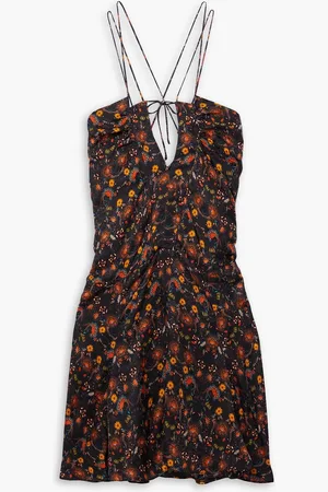 Isabel Marant Presly floral-jacquard mini dress - - FR 44