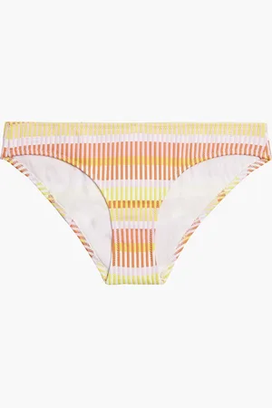 Solid The Desi striped low-rise bikini briefs - Pink - XXS