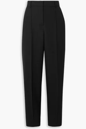 Totême Pleated woven straight-leg pants - - FR 40