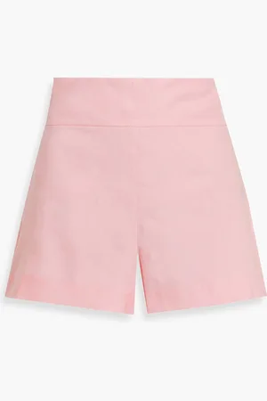 ALICE+OLIVIA Alice Olivia - Donald linen-blend shorts - Pink - US 10