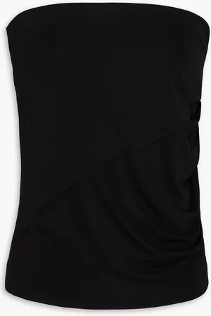 Helmut Lang Strapless jersey top - - L